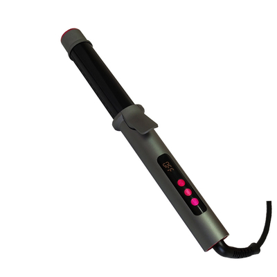 Digital Display Hair Curling Iron Environmentally Friendly Alloy with Anti Scald Negative Ion Wand